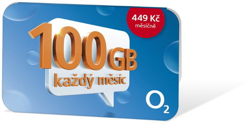 O2 Datamanie 100GB - eSim - SIM Card - Main image