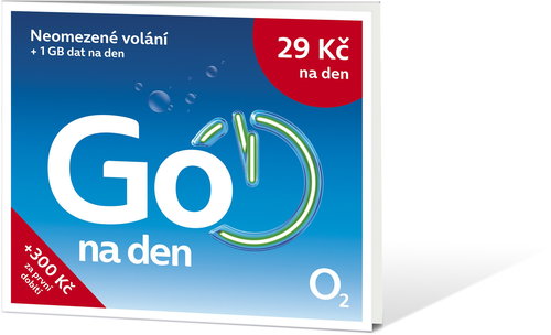 O2 Prepaid Go Card per day - SIM Card - Main image