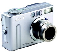 Acer CR-5130, 5.03 mil. bodů, 3x/ 4x zoom, 1.5" LCD, 64MB SD, pouzdro, hliníkové tělo - Digital Camera