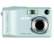Acer CS-5530, 5.18 mil. bodů, 3x/ 4x zoom, 2.5" LCD, 64MB SD, pouzdro, hliníkové tělo - Digital Camera