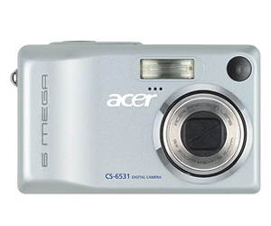 Acer CS-6531, CCD 6 Mpx, 3x zoom, 2.5" LCD, Li-Ion, SD, pouzdro, hliníkové tělo Main image Acer CS-6531, CCD 6 Mpx, 3x zoom, 2.5" LCD, Li-Ion, SD, pouzdro, hliníkové tělo - Digital Camera - Main image