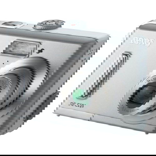 BenQ DC C520, 5 mil. bodů CCD, 3x/ 4x zoom, 2" LCD, 12MB + SD karty, USB, 2xAA - Digital Camera - Main image