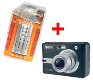 BenQ DC C800, CCD 8 Mpx, 3x zoom, 2.4" LCD, 2x AA, SD - Digital Camera