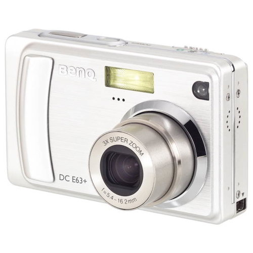 BenQ DC E63+, CCD 6 Mpx, 3x zoom, 2.5" LCD, Li-Ion, SD - Digital Camera - Main image