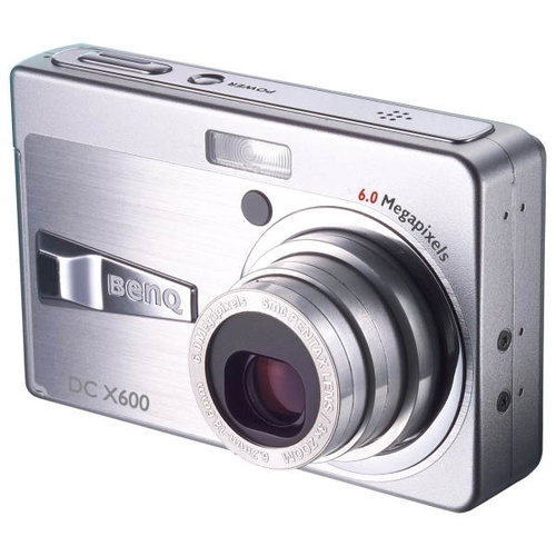 BenQ DC X600, CCD 6 Mpx, 3x zoom, 2.5" LCD, Li-Ion, SD Main image BenQ DC X600, CCD 6 Mpx, 3x zoom, 2.5" LCD, Li-Ion, SD - Digital Camera - Main image