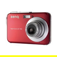 BenQ DC T850 červený (red), CCD 8 Mpx, Pentax optika, 3x zoom, 3" dotykový LCD, Li-Ion, SD/SDHC - Digital Camera
