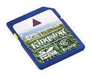 Kingston SDHC 4GB Class 4 - Memory Card
