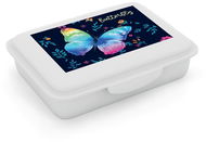 Svačinový box OXYBAG Box na svačinu s přihrádkou Motýl - Svačinový box