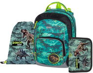 OXYBAG Oxy Go Dino, 3dílný - Školní set