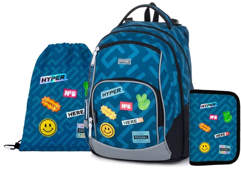 OXYBAG Oxy Go Stickers, 3 részes