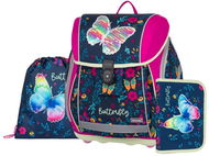OXYBAG Premium Light Motýl, 3dílný - Školní set