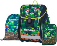 OXYBAG Premium Light Playworld, 3dílný - Školní set