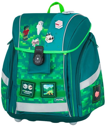 OXYBAG School backpack PREMIUM LIGHT Playworld - School Backpack - Main image