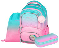 OXYBAG School set 3 pcs OXY NEXT Ombre Pink - School Set