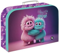 Oxybag Laminated suitcase 34 cm PREMIUM LIGHT Monster - Small Briefcase