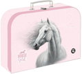 OXYBAG Premium Light Kufřík lamino 34 cm kůň romantic
