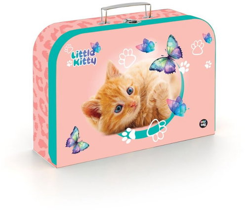Oxybag Laminatkoffer 34 cm PREMIUM LIGHT Katze - Handkoffer - Hauptbild