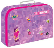 Oxybag Laminated suitcase 34 cm PREMIUM Playworld Girl - Small Briefcase