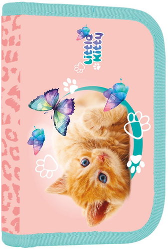 OXYBAG Federtasche 1-stöckig, 2 Klappen, leer Katze - Federmäppchen - Hauptbild