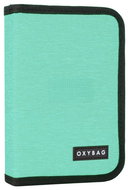 OXYBAG Penál 1patrový 2 chlopně, prázdný UNICOLOR  mint - Penál
