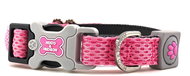 Hugo & Hudson 3D Pink Collar, Size M-Wide - Dog Collar