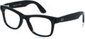Meta RAY-BAN Meta Wayfarer (Large) Smart Glasses - Shiny Black, Clear