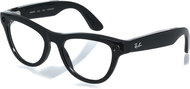 Meta RAY-BAN Meta Skyler (Standard) Smart Glasses (Gen 2) - Shiny Black, Clear to Graphite Green Tra - Smart Glasses