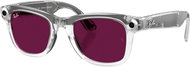 Meta RAY-BAN Meta Wayfarer (Standard) Smart Glasses Limited Edition (Gen 2) - Matte Transparent, Cle - Smart Glasses