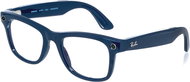 Meta RAY-BAN Meta Wayfarer (Standard) Smart Glasses (Gen 2) - Shiny Cosmic Blue, Clear to Sapphire T - Smart Glasses
