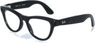 Meta RAY-BAN Meta Skyler (Standard) Smart Glasses - Shiny Black, Transitions Cerulean Blue - Smart Glasses