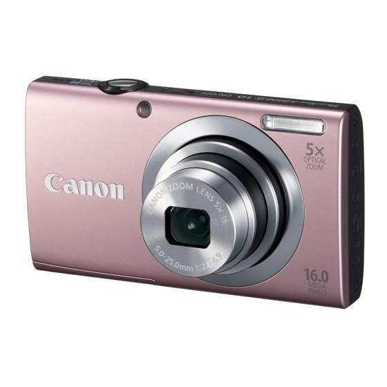 Canon PowerShot A2400 IS pink - Digital Camera | Alza.cz