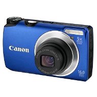Canon PowerShot A3300 IS modrý - Digitální fotoaparát