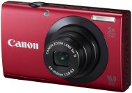 Canon PowerShot A3400 červený - Digitálny fotoaparát