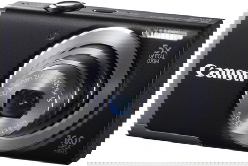 Canon PowerShot A3400 IS black Main image Canon PowerShot A3400 IS black - Digital Camera - Main image