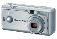 Canon PowerShot A400 - stříbrný, kompakt 3.2 mil. pixelu - Digitální fotoaparát