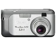 Canon PowerShot A410 - stříbrný (silver), kompakt 3.2 mil. pixelu - Digital Camera