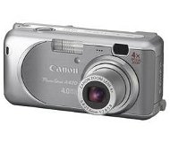 Canon PowerShot A430 šedý (grey), CCD 4 Mpx, 3x zoom, 1,8" LCD, 2x AA, SD - Digital Camera
