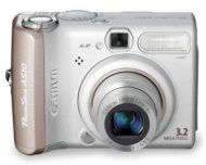 Canon PowerShot A510 - stříbrozlatý (champagne), kompakt 3.2 mil. pixelu, optický / digitální zoom 4 - Digital Camera