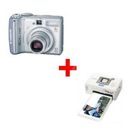 Digitální fotoaparát Canon Power Shot A550 stříbrný - Digital Camera