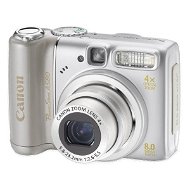 Canon PowerShot A580 IS stříbrný (silver) - Digital Camera