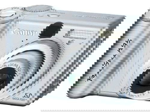 Canon PowerShot A95 kompakt 5.0 mil. pixelu - Digital Camera - Main image