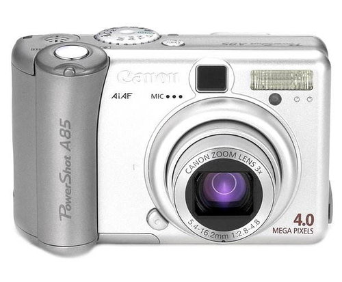 Canon PowerShot A85 kompakt 4.0 mil. pixelu Main image Canon PowerShot A85 kompakt 4.0 mil. pixelu - Digital Camera - Main image