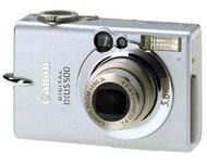Canon Digital IXUS 500 kompakt 5.0 mil. pixelu + pouzdro - Digital Camera