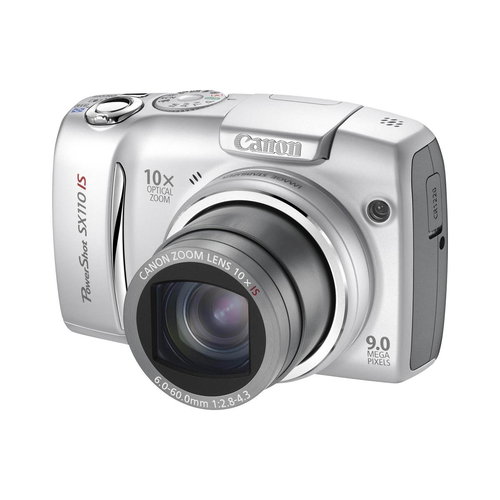 Canon PowerShot SX110 IS stříbrný - Digital Camera - Main image