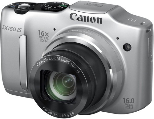 Canon PowerShot SX160 IS silver - Digital Camera - Hauptbild