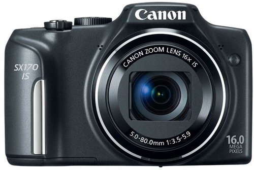  Canon PowerShot SX170 Black  - Digital Camera - Main image