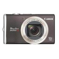 Canon PowerShot SX200 IS černý black - Digitální fotoaparát