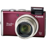 CANON PowerShot SX200 IS red - Digital Camera