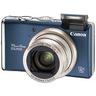 Canon PowerShot SX200 IS modrý blue - Digitální fotoaparát