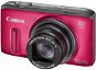 Canon PowerShot SX260 HS red + cover Canon + SDHC card 8GB - Digital Camera